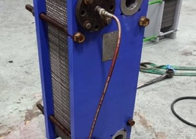 Pressure test unit after reassembly